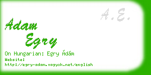 adam egry business card